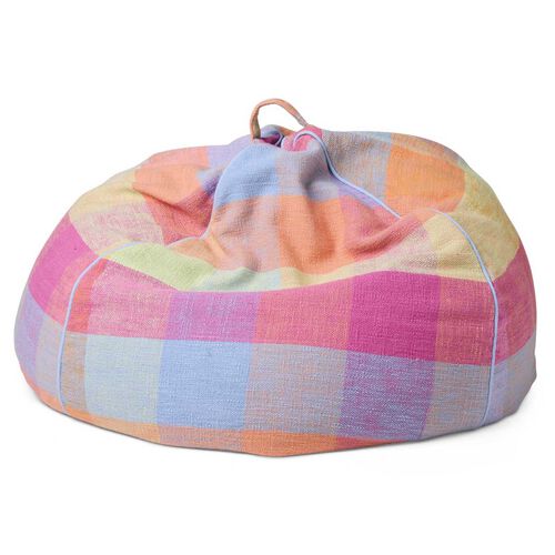 Kip&Co Ponza Tartan Woven Beanbag